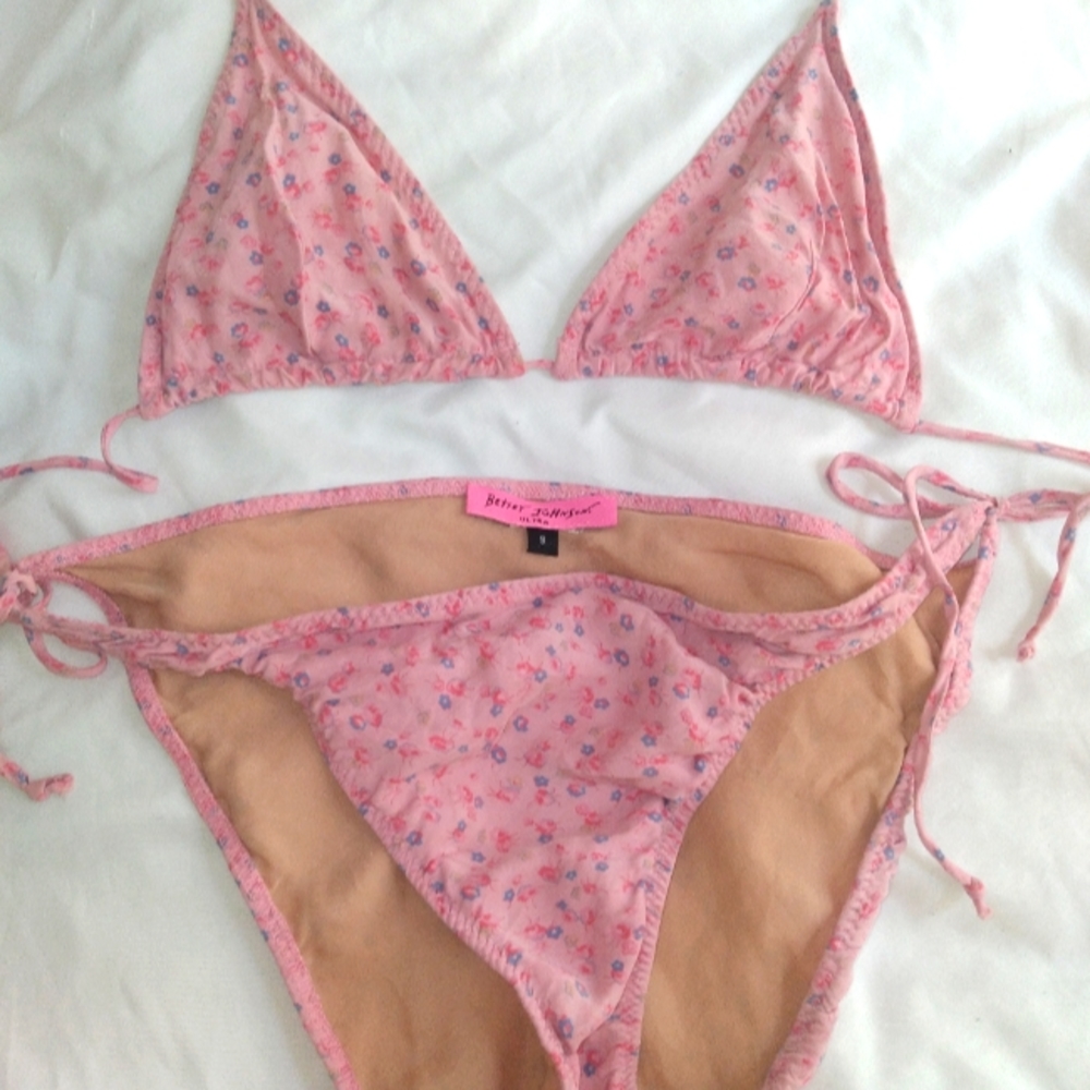 Vintage Betsey Johnson Ultra Bikini